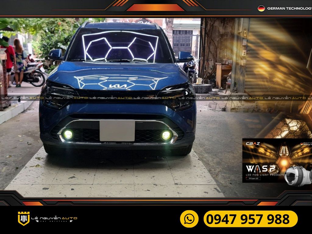 Kia Carens- Bi Gầm Wasp Led Fog Light