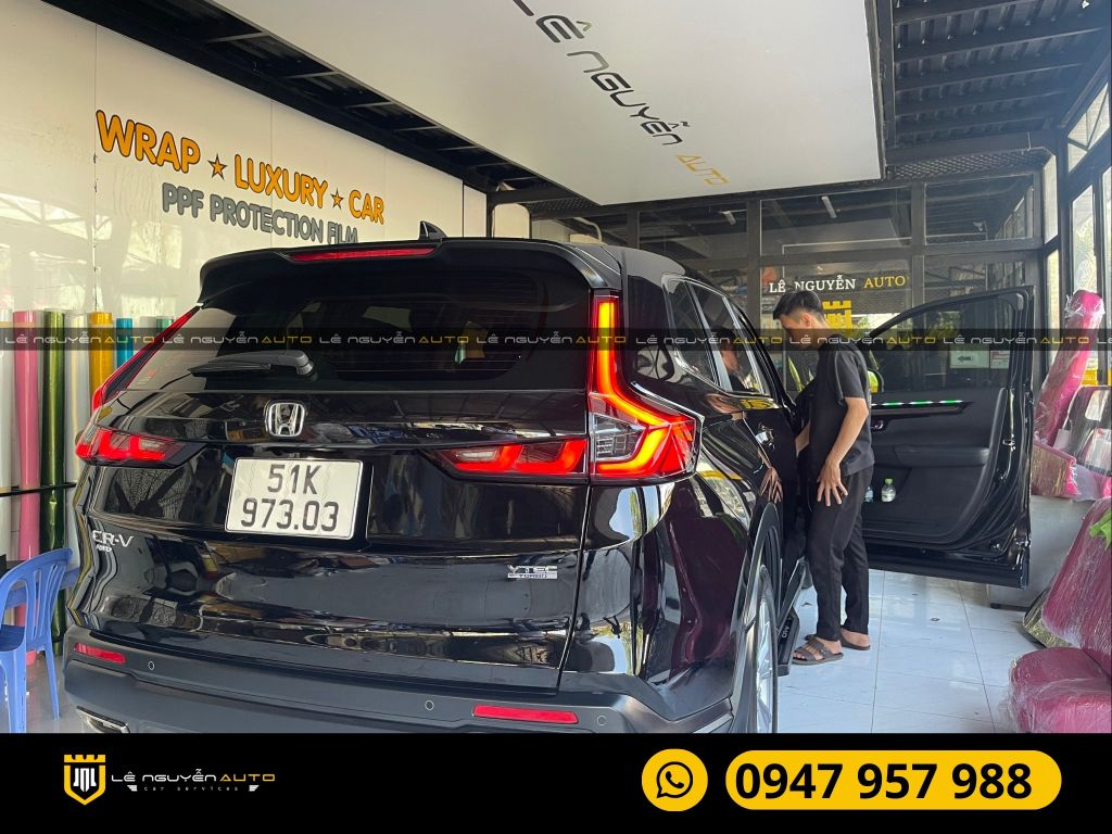 HONDA CRV DÁN PPF BẢO VỆ SƠN