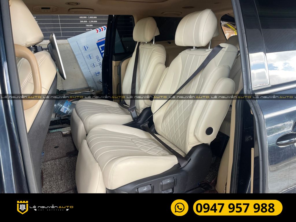BỌC GHẾ DA XE KIA SEDONA