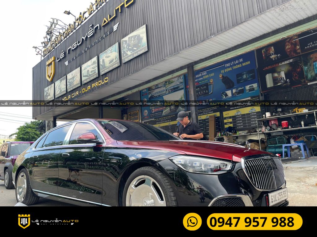 MAYBACH S680 DÁN PPF BẢO VỆ SƠN
