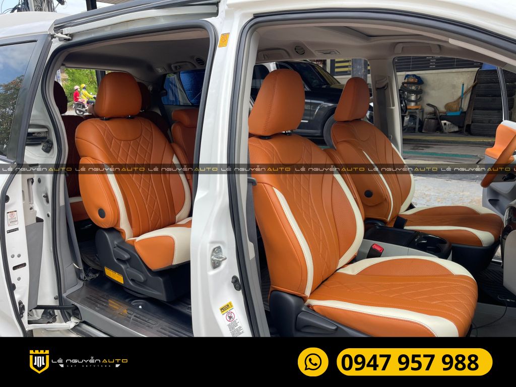 TOYOTA SIENNA BỌC GHẾ DA