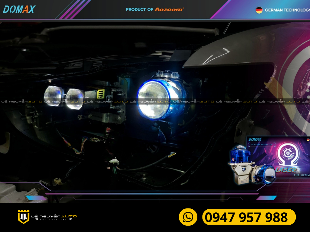 MAZDA CX-5 2024 BI LASER OMEGA DOMAX & BI LASER THOR