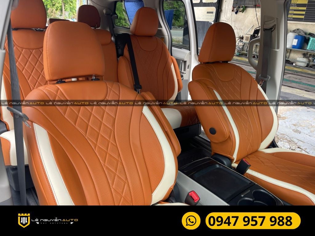 TOYOTA SIENNA BỌC GHẾ DA