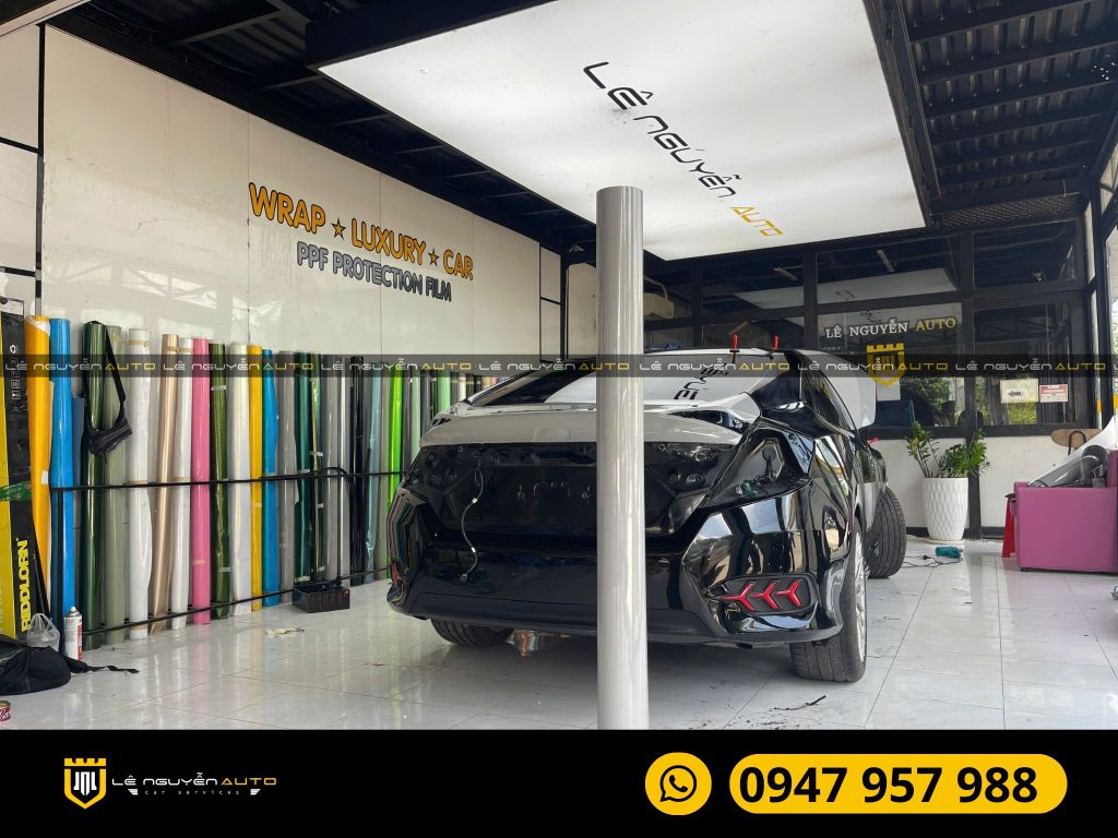 HONDA CIVIC DÁN WRAP ĐỔI MÀU XÁM XI MĂNG