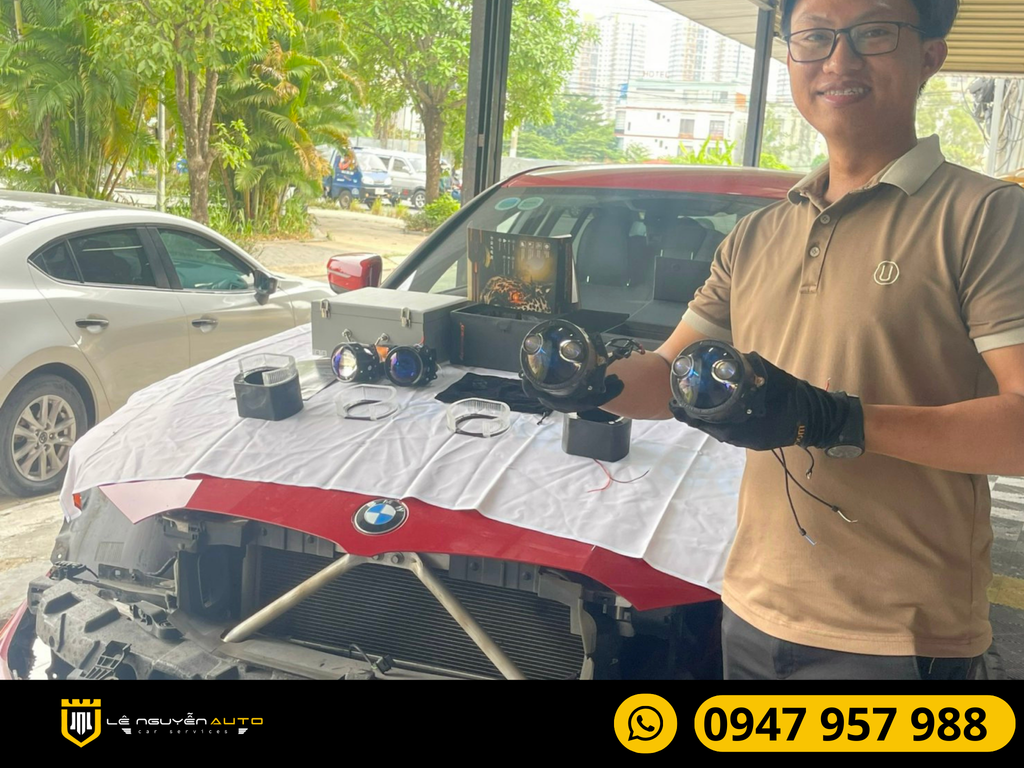 Độ Đèn Bi Aozoom Laser Phoenix Và Bi Laser Jaguar