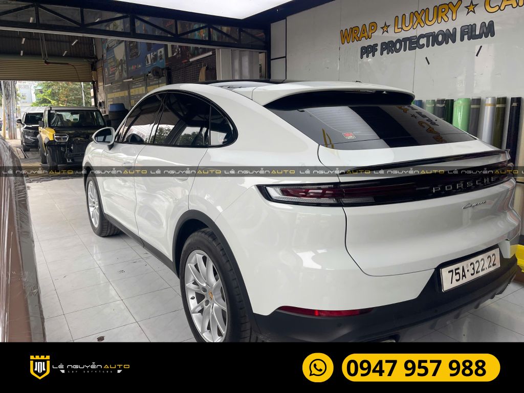 PORSCHE CAYENNE DÁN PHIM CÁCH NHIỆT