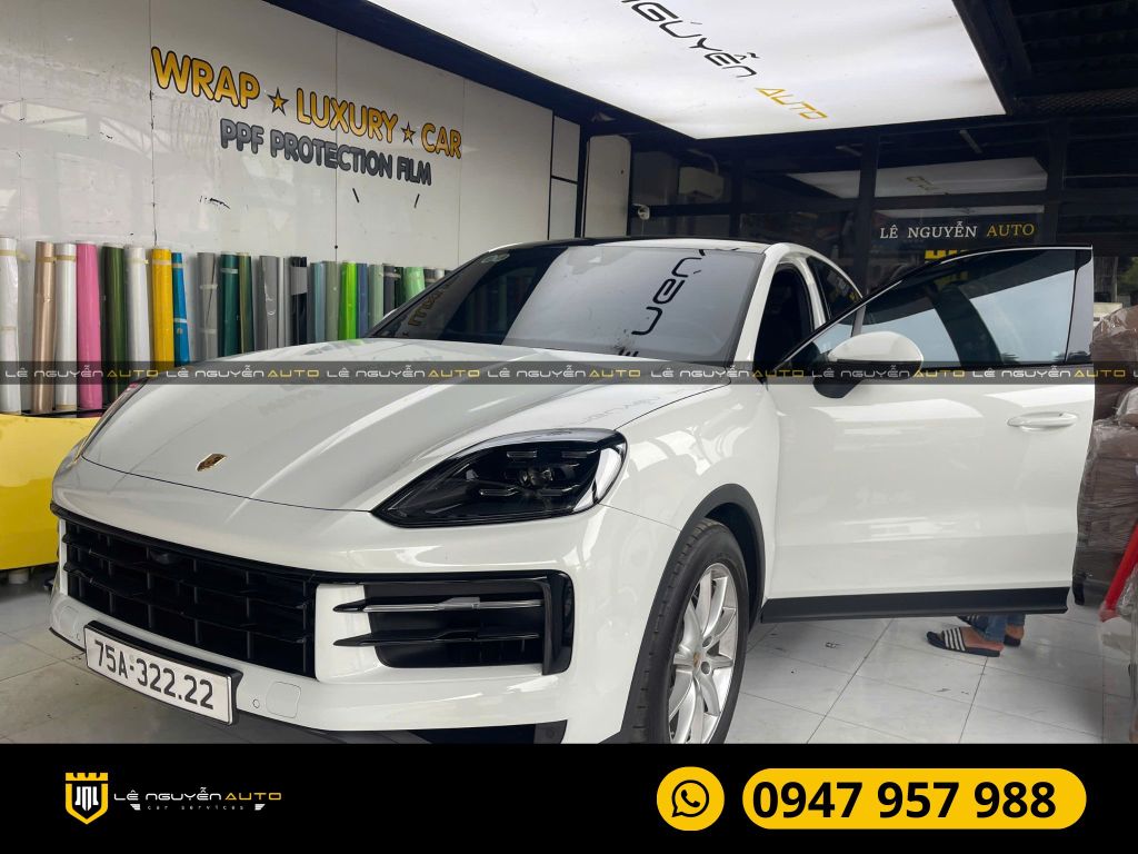 PORSCHE CAYENNE DÁN PHIM CÁCH NHIỆT