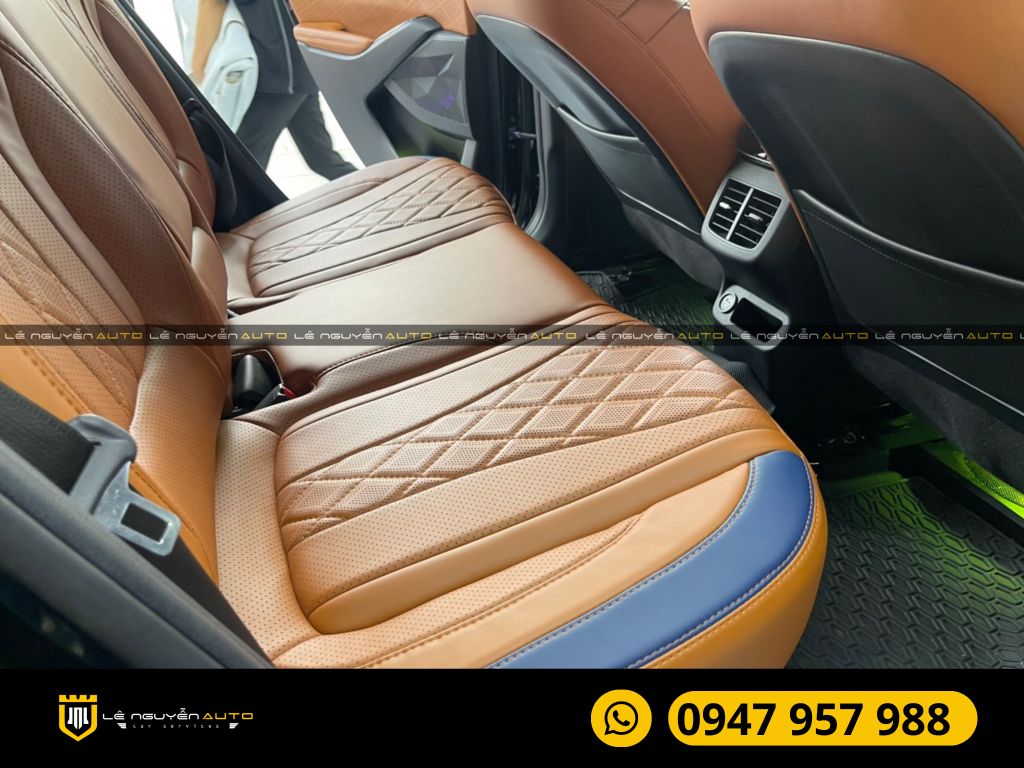 BỌC GHẾ DA ĐỔI MÀU NỘI THẤT DA NAPPA KIA SELTOS