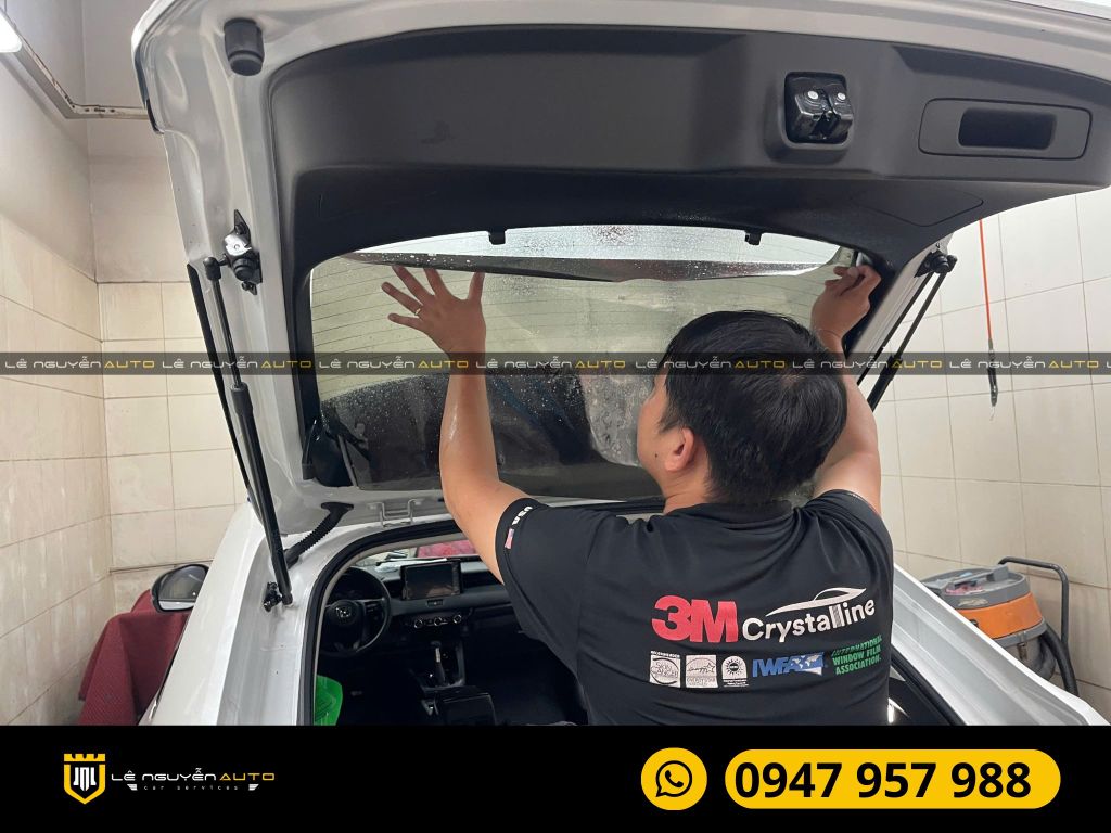 DÁN PHIM CÁCH NHIỆT 3M CRYSTALLLINE XE HONDA CITY VÀ HRV 2024