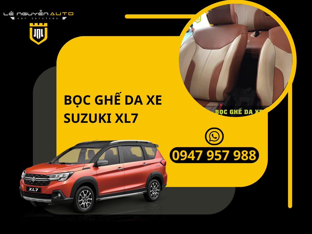 Bọc Ghế Da Xe Suzuki XL7