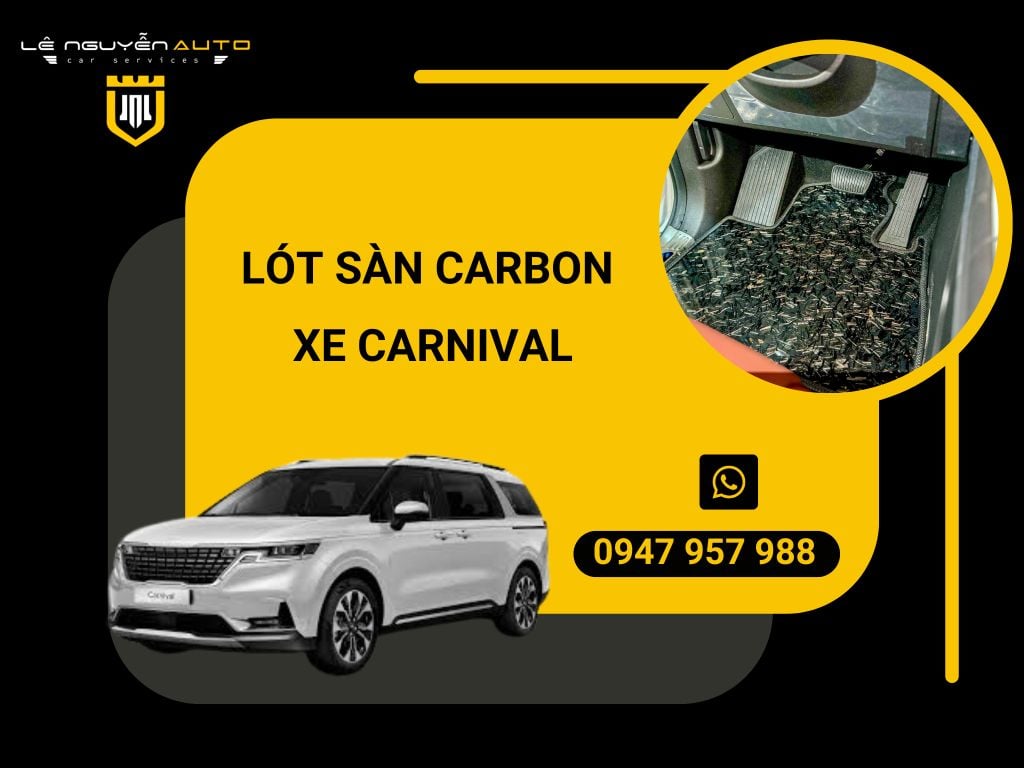 LÓT SÀN CARBON XE CARNIVAL