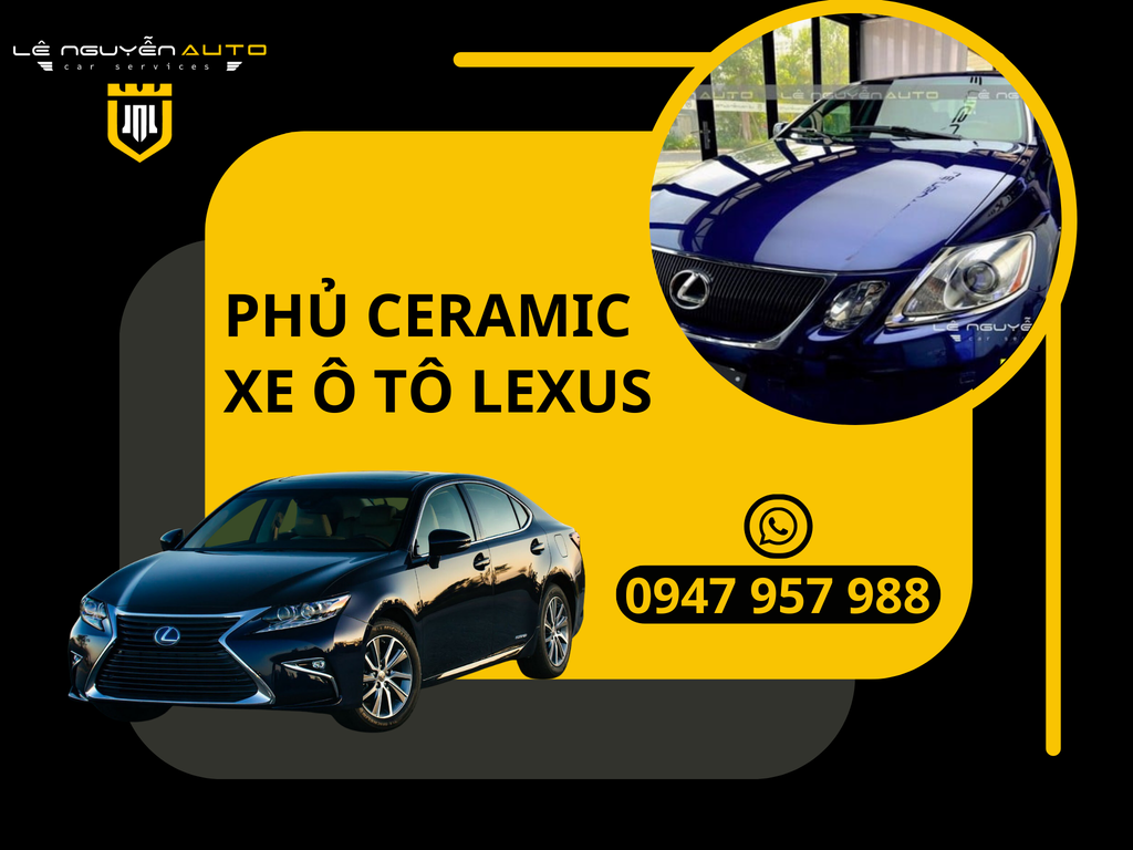 Phủ Ceramic Xe Lexus