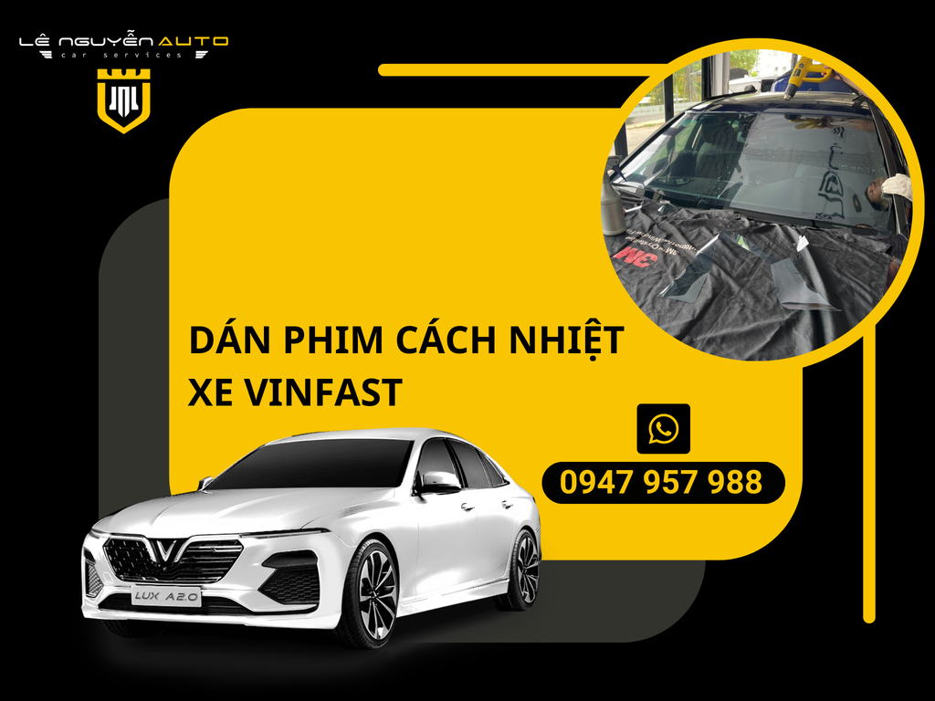 Dán Phim Cách Nhiệt Xe Vinfast