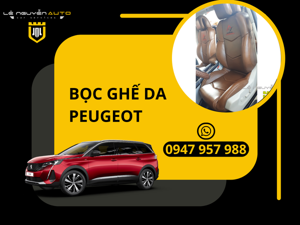  Bọc Ghế Da Peugeot Nhập Từ Anh Quốc 