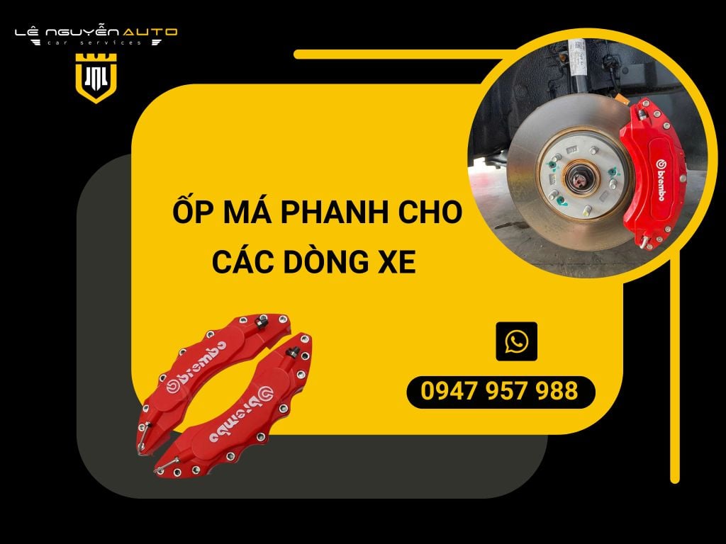 ỐP MÁ PHANH CHO CÁC DÒNG XE