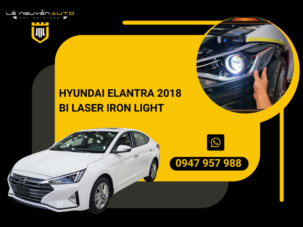 HYUNDAI ELANTRA 2018- BI LASER IRON LIGHT