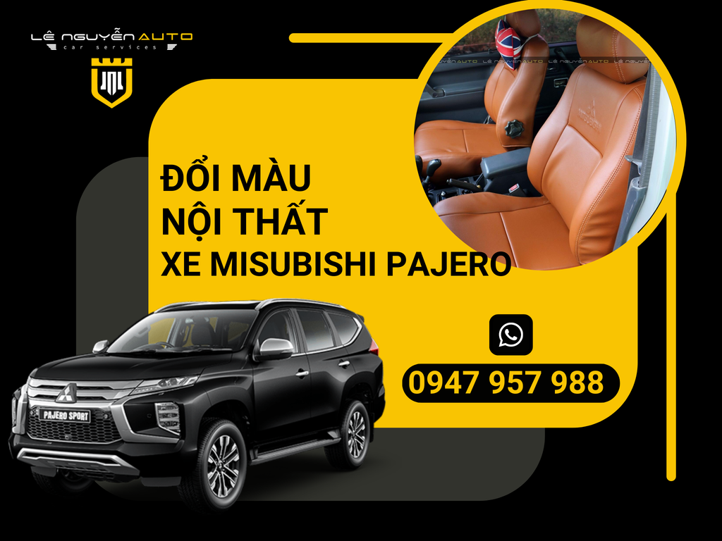 Bọc Ghế Da Ô Tô Cho Xe Misubishi Pajero