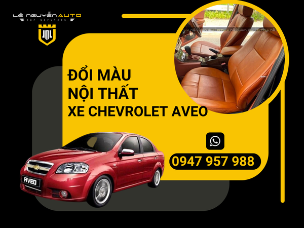  Bọc Ghế Da Chevrolet AVEO Bọc Da Nhập Từ Anh Quốc Đến Tận Nhà Lắp Đặt 