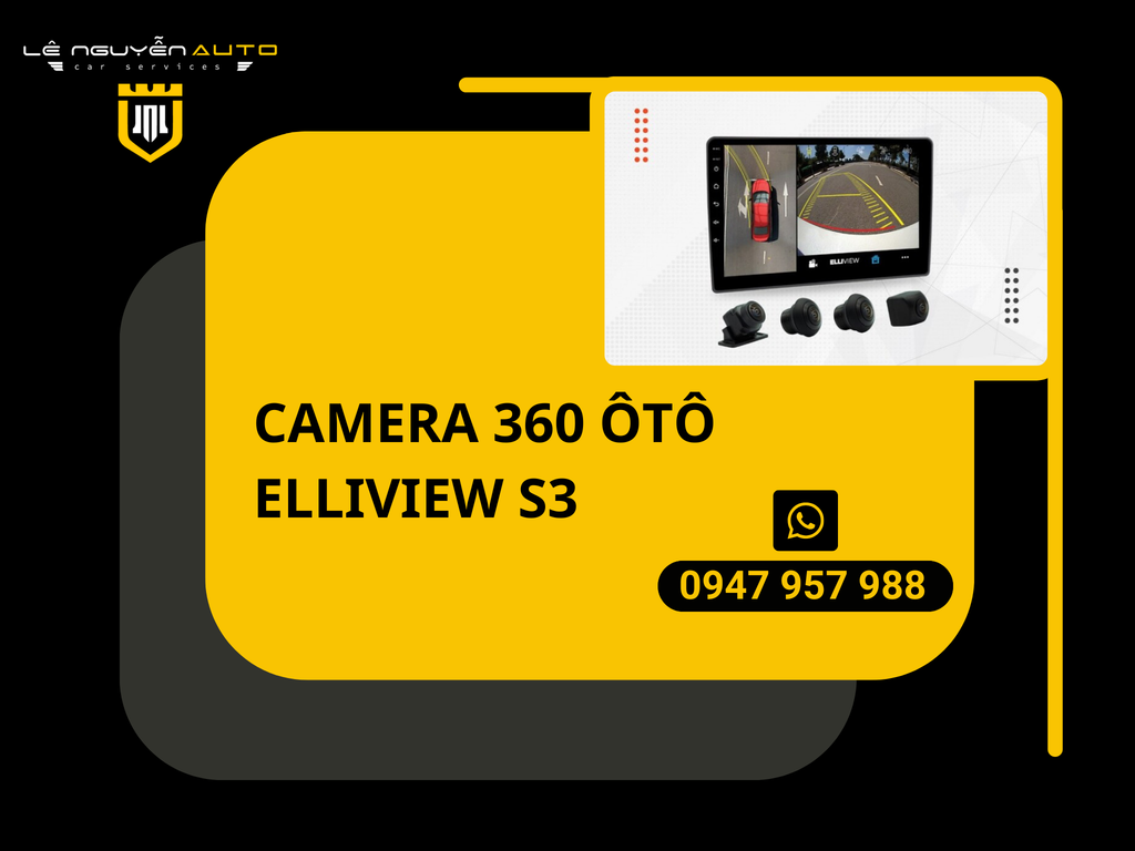 Camera 360 Ôtô Elliview S3