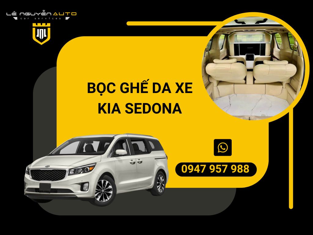 ĐỘ GHẾ LIMOUSINE KIA SEDONA