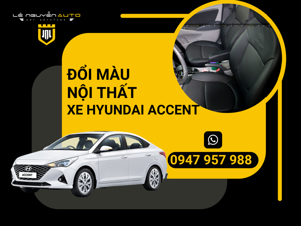 Bọc Ghế Da Cho Xe Hyundai Accent