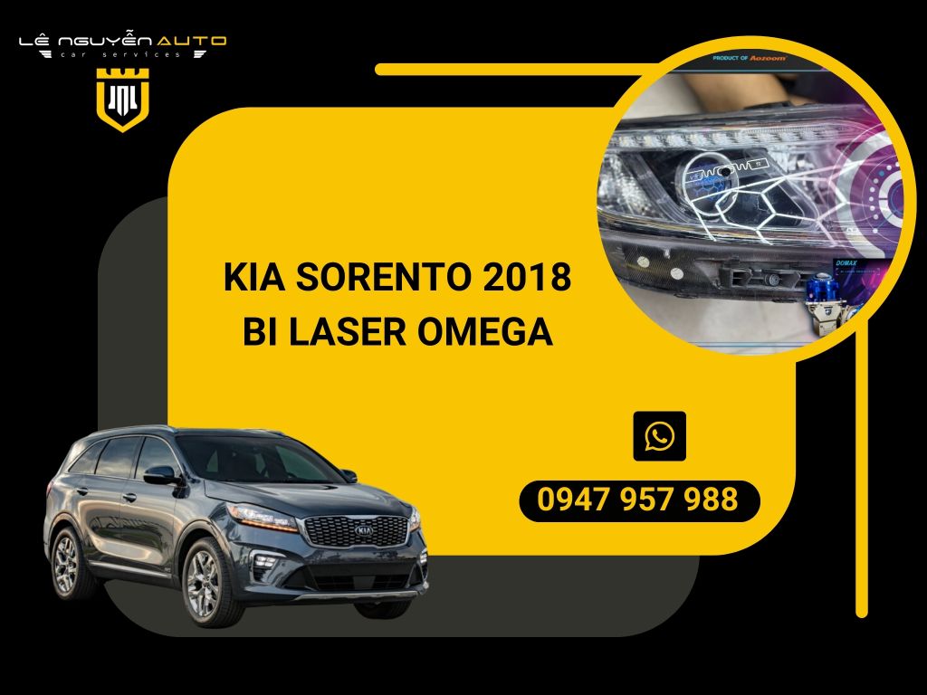 KIA SORENTO 2018 - BI LASER OMEGA