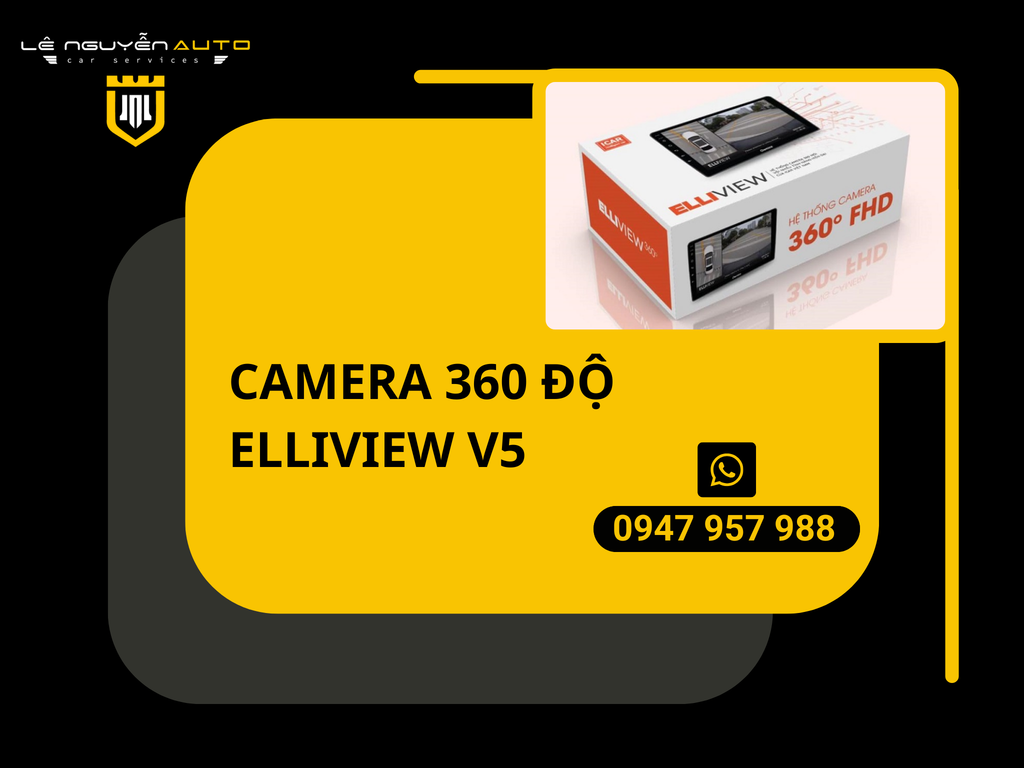 Camera 360 Độ Elliview V5