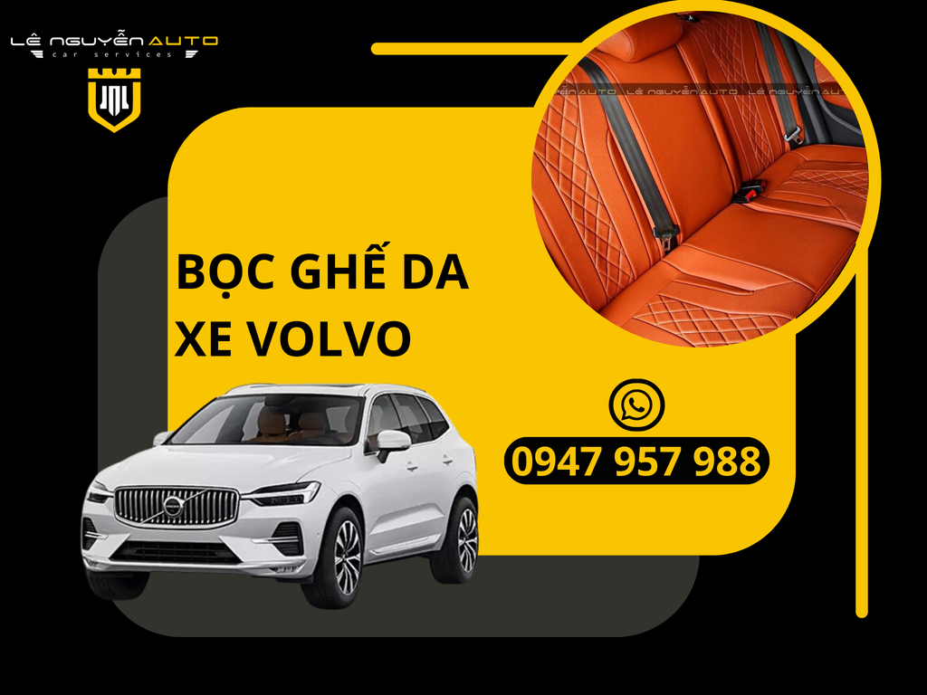 Bọc Ghế Da Cho Xe Volvo