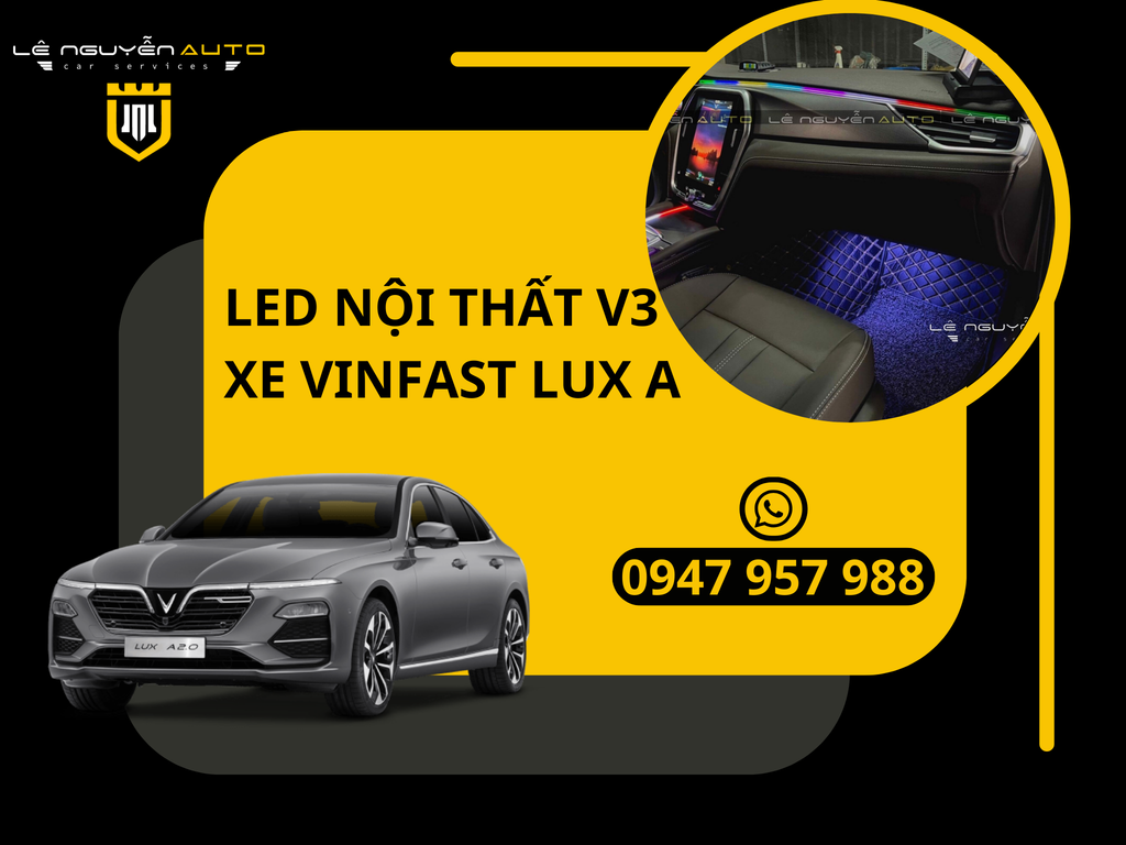 Led Nội Thất V3 - VinFast Lux A
