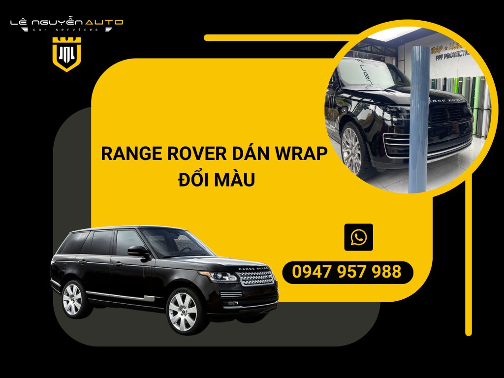 RANGE ROVER DÁN WRAP ĐỔI MÀU