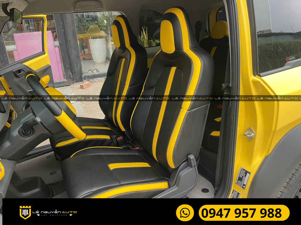 BỌC GHẾ DA NAPPA XE VINFAST VF3