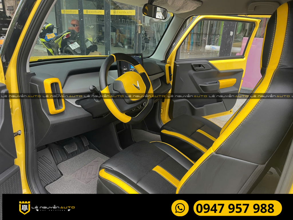 BỌC GHẾ DA NAPPA XE VINFAST VF3