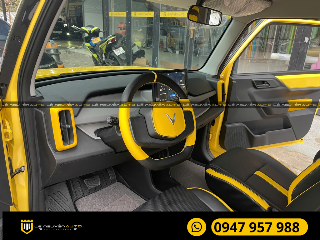 BỌC GHẾ DA NAPPA XE VINFAST VF3