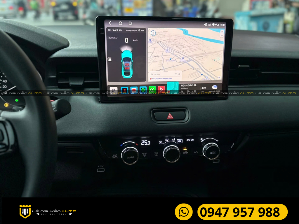 HONDA HRV 2024 LẮP MÀN ANDROID BRAVIGO