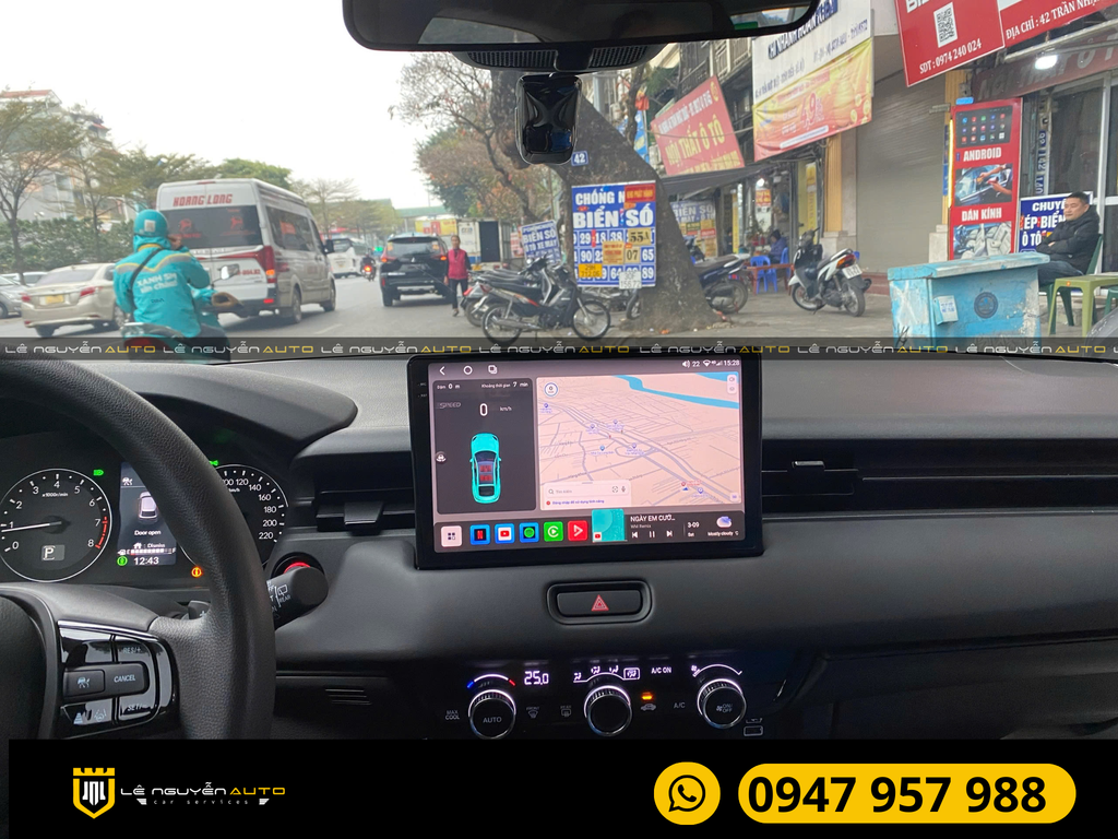 HONDA HRV 2024 LẮP MÀN ANDROID BRAVIGO