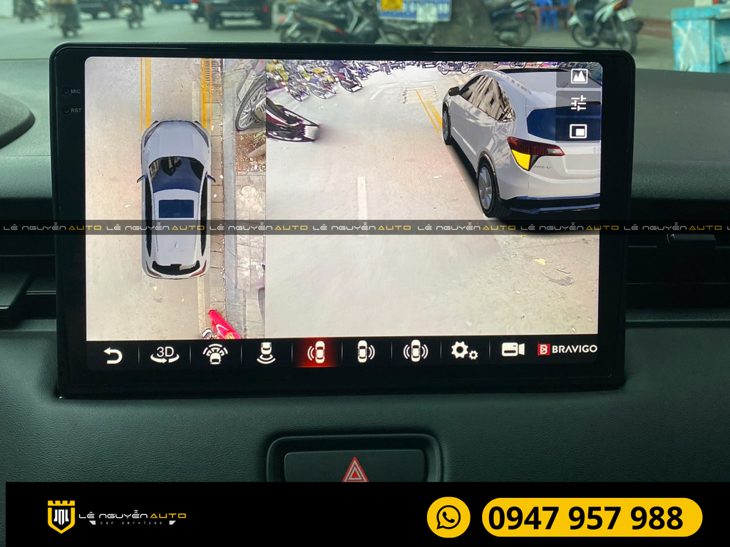 HONDA HRV 2024 LẮP MÀN ANDROID BRAVIGO