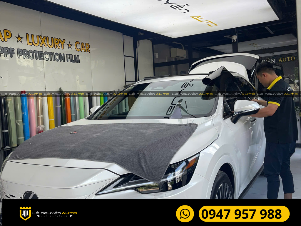 LEXUS RX350 DÁN PHIM CÁCH NHIỆT 3M CRYSTALLINE