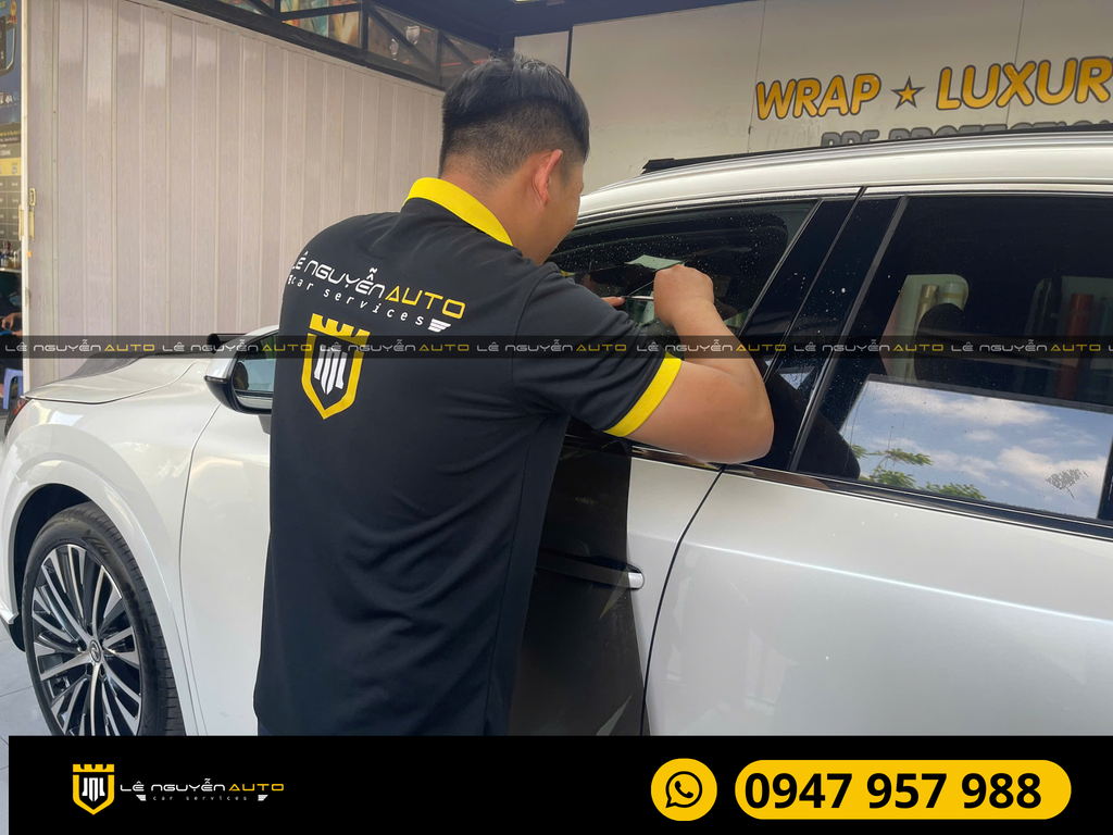 LEXUS RX350 DÁN PHIM CÁCH NHIỆT 3M CRYSTALLINE