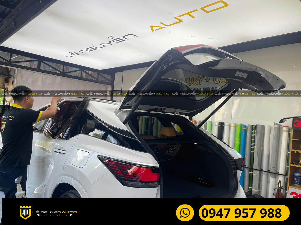 LEXUS RX350 DÁN PHIM CÁCH NHIỆT 3M CRYSTALLINE