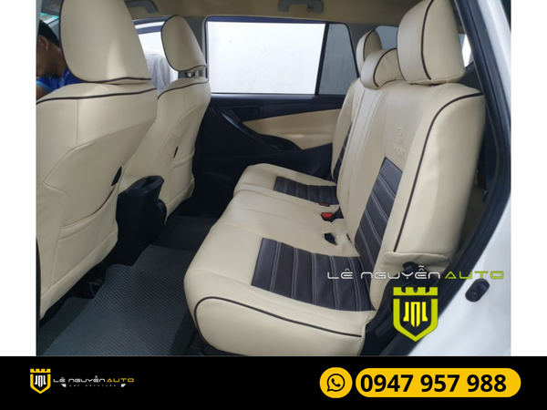  Bọc Nệm Ghế Da Ôtô Toyota Innova, Bọc Trần Da Thái Lan 