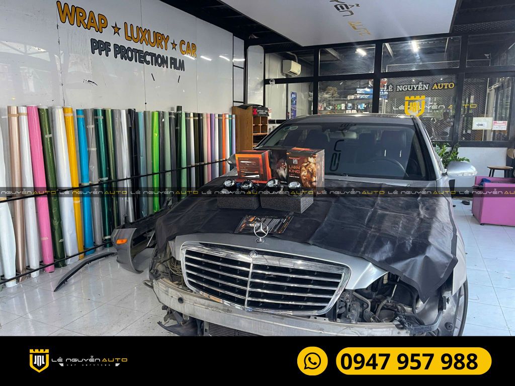 MER S550 ĐỘ ĐÈN TĂNG SÁNG BI AOZOOM