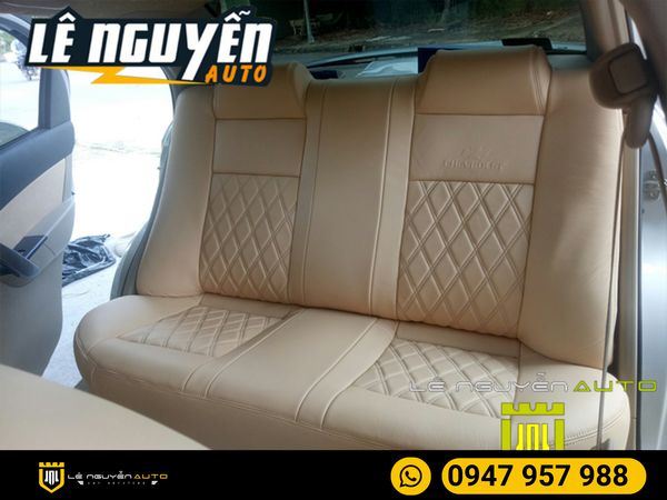  Bọc Ghế Da Chevrolet AVEO Bọc Da Nhập Từ Anh Quốc Đến Tận Nhà Lắp Đặt 
