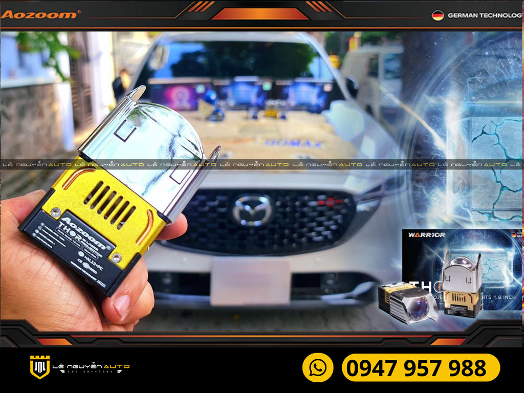 MAZDA CX-5 2024 BI LASER OMEGA DOMAX & BI LASER THOR