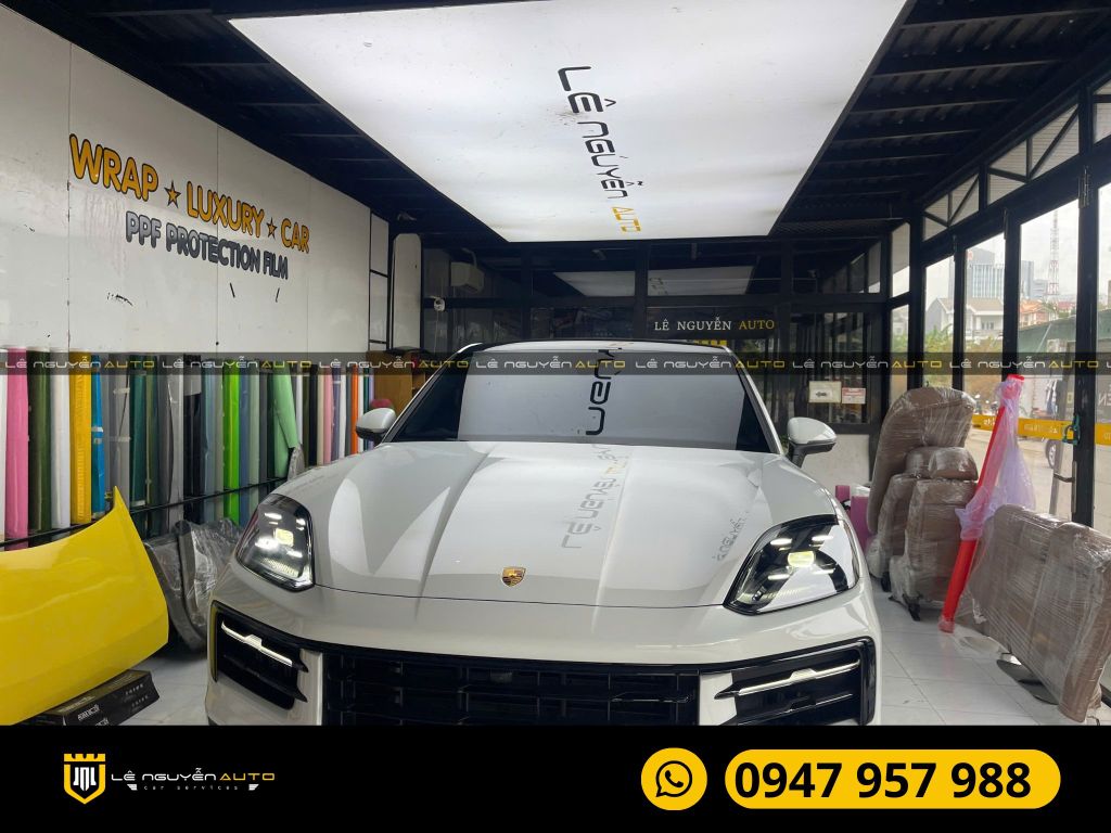 PORSCHE CAYENNE DÁN PHIM CÁCH NHIỆT