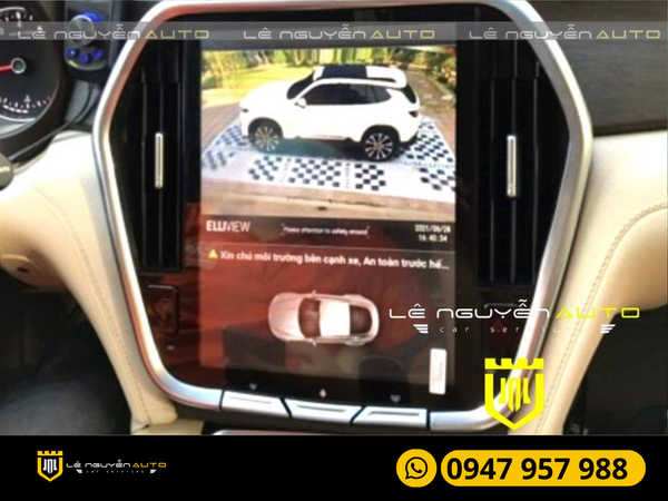  Màn Hình Camera 360 Eliview Cho Xe Vinfast Lux A2.0 