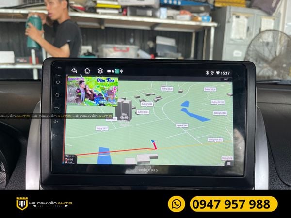  TOYOTA YARIS LẤP MÀN HÌNH ANDROID ZULEX 