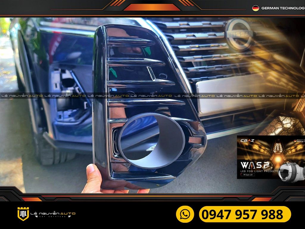 NISSAN KICKS 2024 - BI GẦM WASP LED FOG LIGHT
