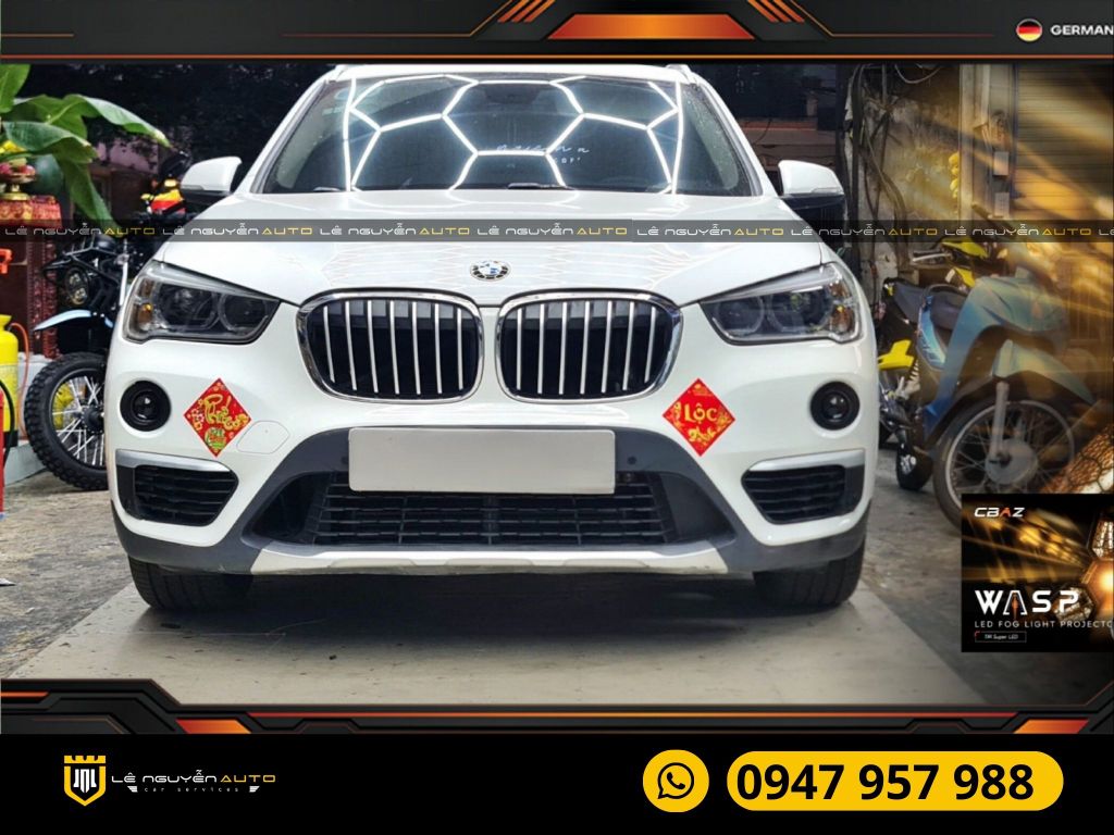 BMW X1 2019 - BI GẦM WASP LED FOG LIGHT