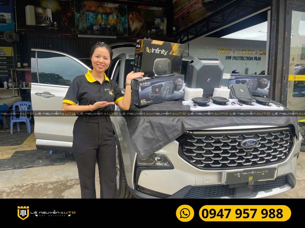 FORD TERRITORY ĐỘ LOA INFINITY KAPPA