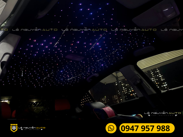  Lắp Trần Ánh Sao cho xe Chervolet Cruze 
